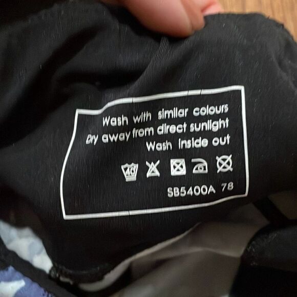 Sweaty Betty black floral power 7/8 length leggings size xs - Picture 7 of 9